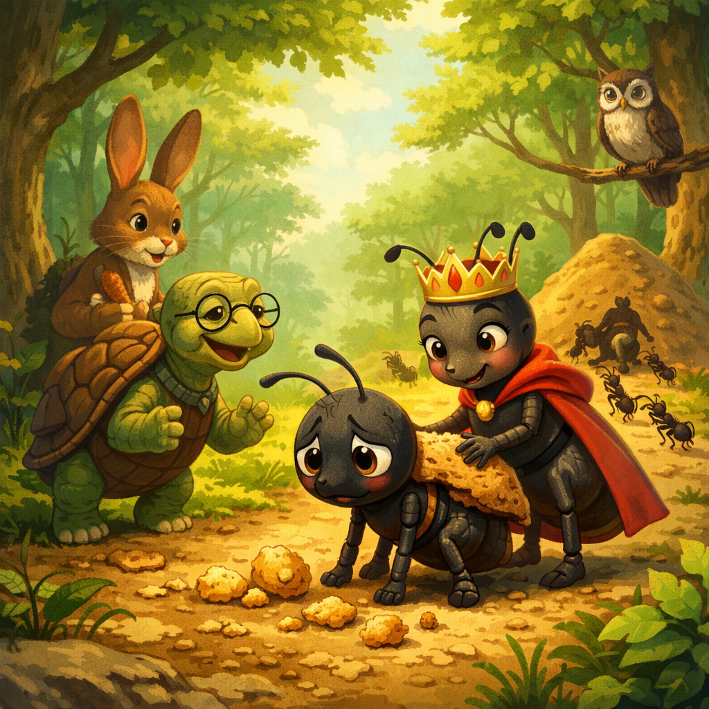 Minik Karınca Nino ve Sabır Dolu Yolculuk